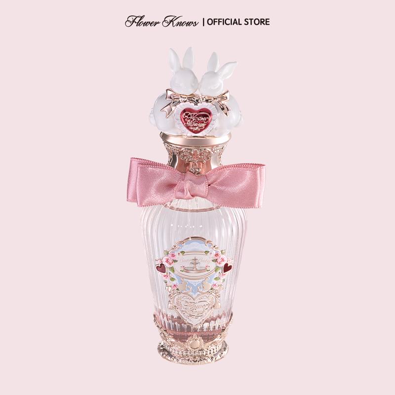 Flower Knows Bunny Garden Collection Perfume, Elegant Design, 50ml (1.7oz) Eau De Parfum For Women and Men, Floral or Rose, Long-lasting, Ideal For Dating, Holiday or Office, #Summervibes