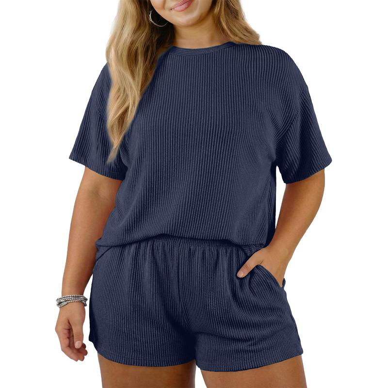 Eytino Shirt & Shorts Lounge Set