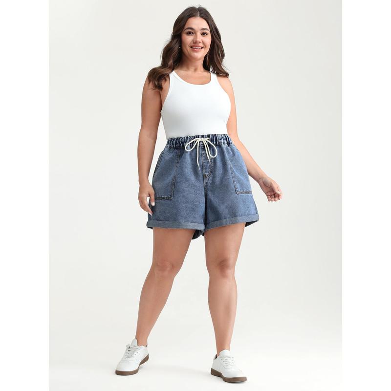 BloomChic Straight-Leg Denim (Plus)