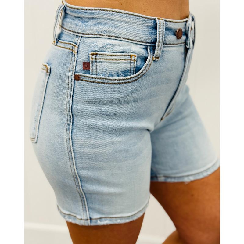 Judy Blue Dad Shorts