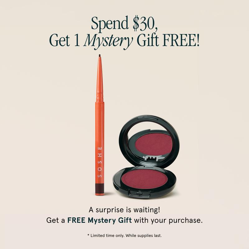 Snatched & Blushed Duo: SOSHE Beauty Waterproof Precision Eyeliner and Blurring Pillow Blush
