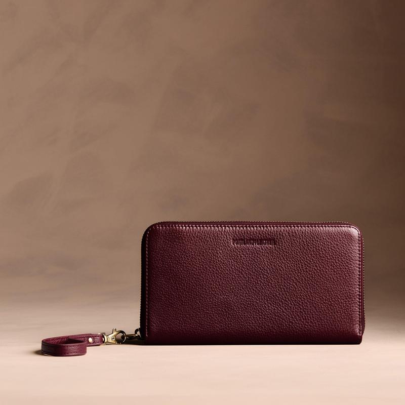 Portland Leather Empire Zip Wallet
